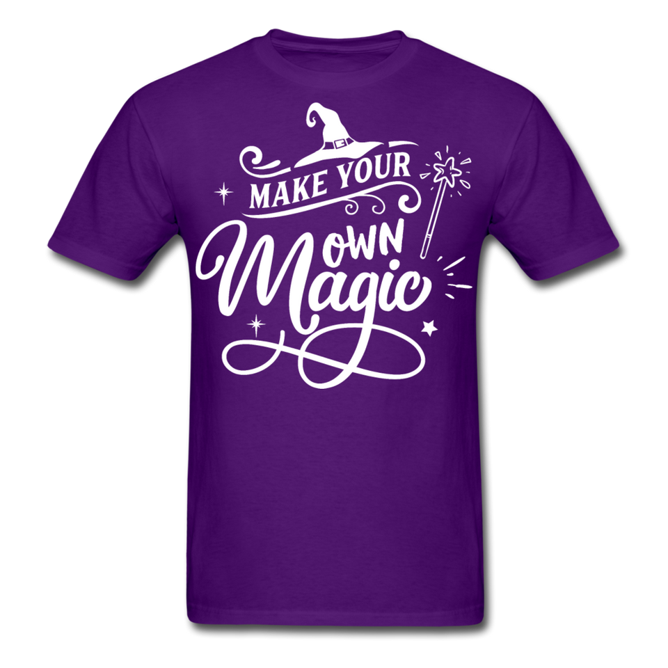 Make your own magic shirt Halloween Witch T-Shirt Size S-6XL - purple