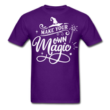 Make your own magic shirt Halloween Witch T-Shirt Size S-6XL - purple