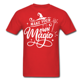 Make your own magic shirt Halloween Witch T-Shirt Size S-6XL - red