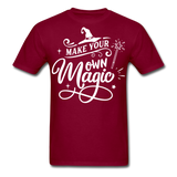 Make your own magic shirt Halloween Witch T-Shirt Size S-6XL - burgundy