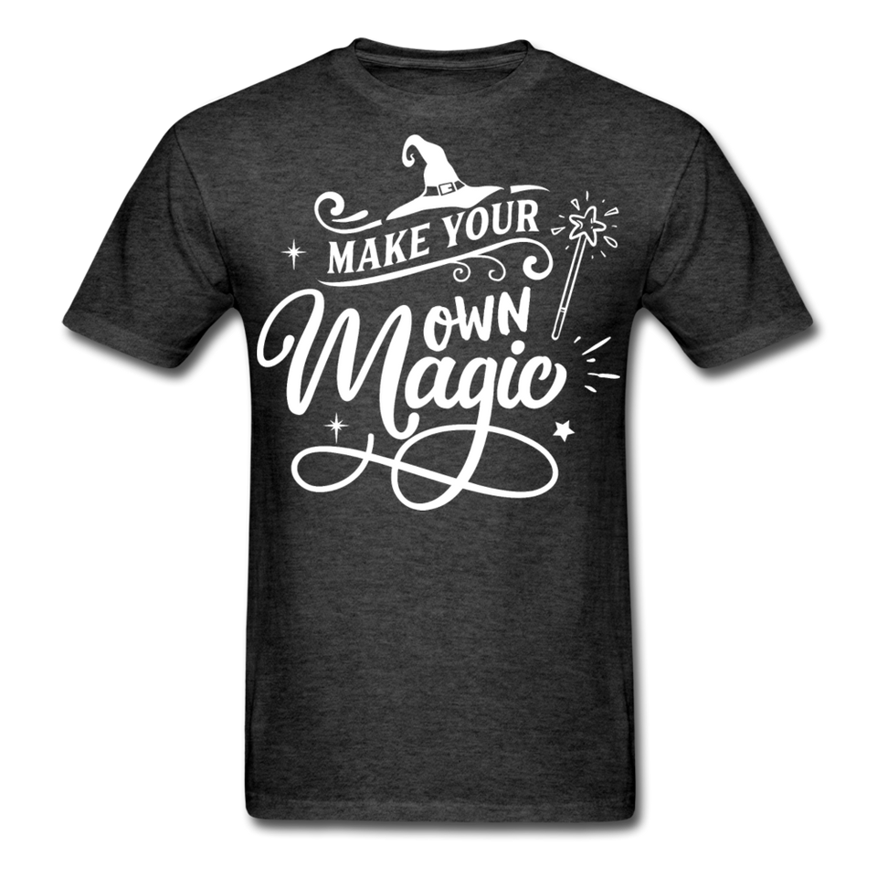 Make your own magic shirt Halloween Witch T-Shirt Size S-6XL - heather black