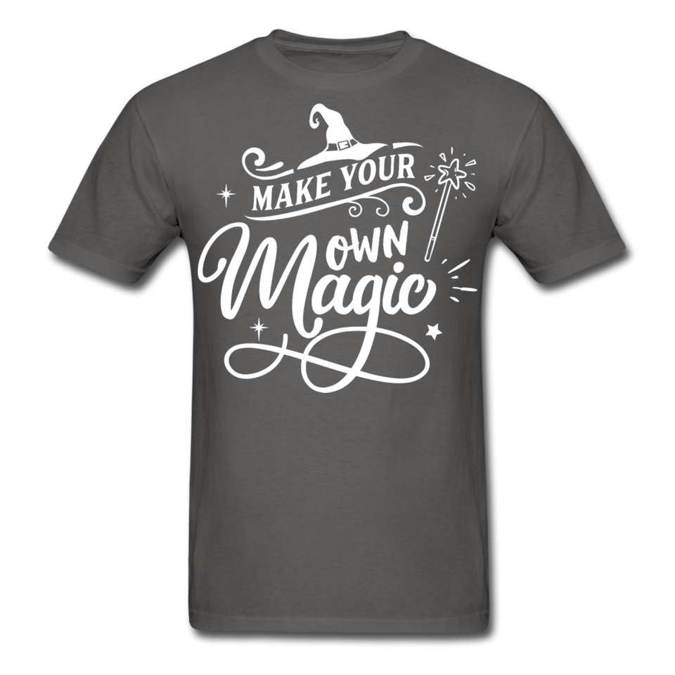 Make your own magic shirt Halloween Witch T-Shirt Size S-6XL - charcoal
