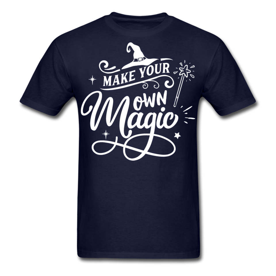 Make your own magic shirt Halloween Witch T-Shirt Size S-6XL - navy