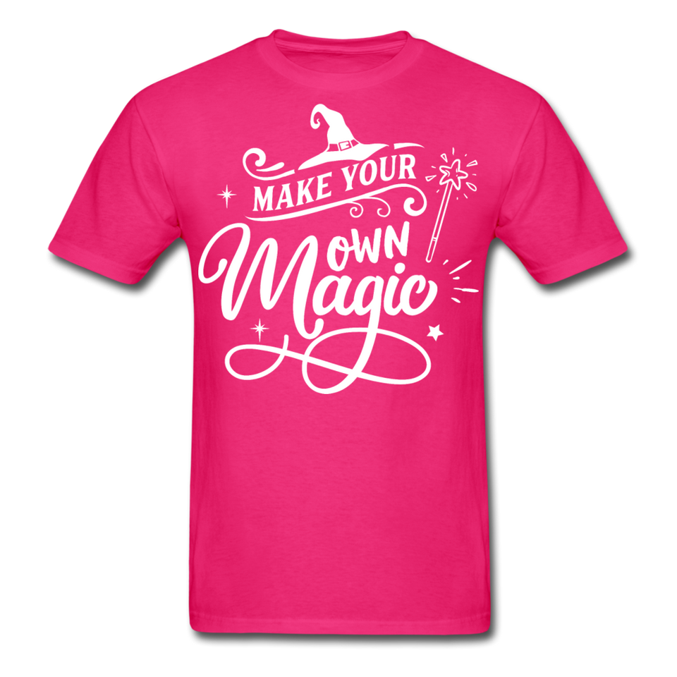 Make your own magic shirt Halloween Witch T-Shirt Size S-6XL - fuchsia