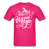 Make your own magic shirt Halloween Witch T-Shirt Size S-6XL - fuchsia