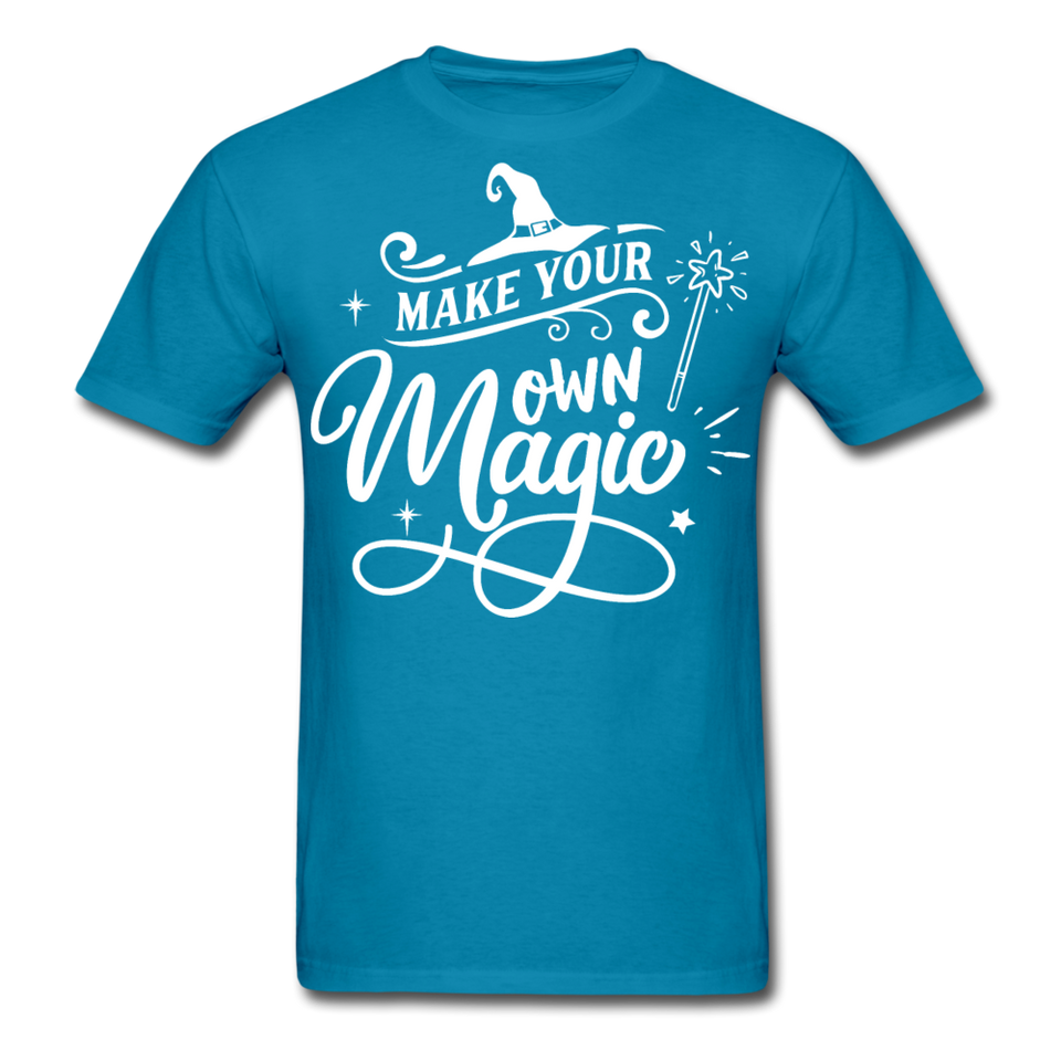 Make your own magic shirt Halloween Witch T-Shirt Size S-6XL - turquoise