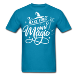 Make your own magic shirt Halloween Witch T-Shirt Size S-6XL - turquoise