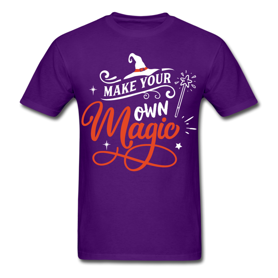 Make your own magic shirt Halloween Witch T-Shirt Size S-6XL - purple