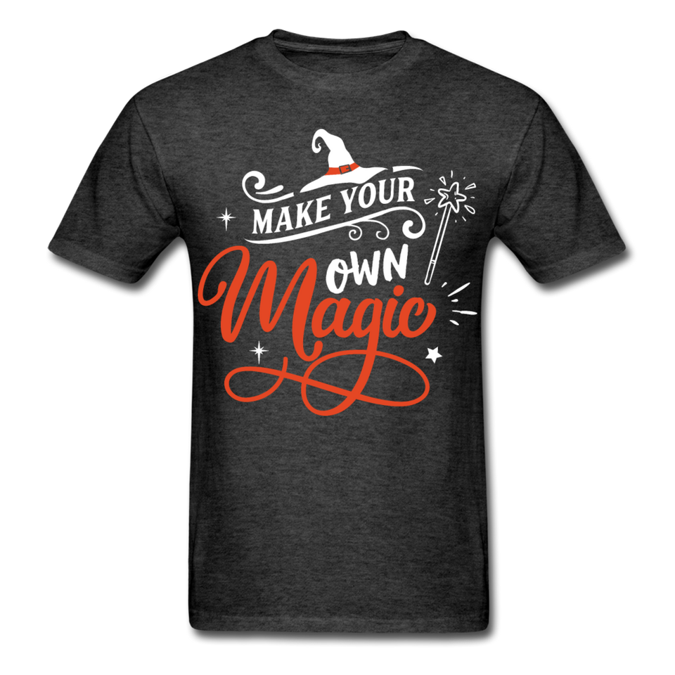 Make your own magic shirt Halloween Witch T-Shirt Size S-6XL - heather black