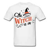 The witch is in shirt Funny Halloween T-Shirt - white