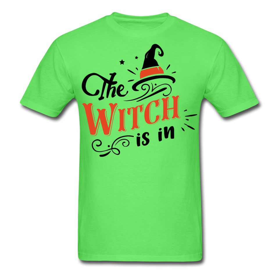 The witch is in shirt Funny Halloween T-Shirt - kiwi