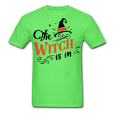 The witch is in shirt Funny Halloween T-Shirt - kiwi