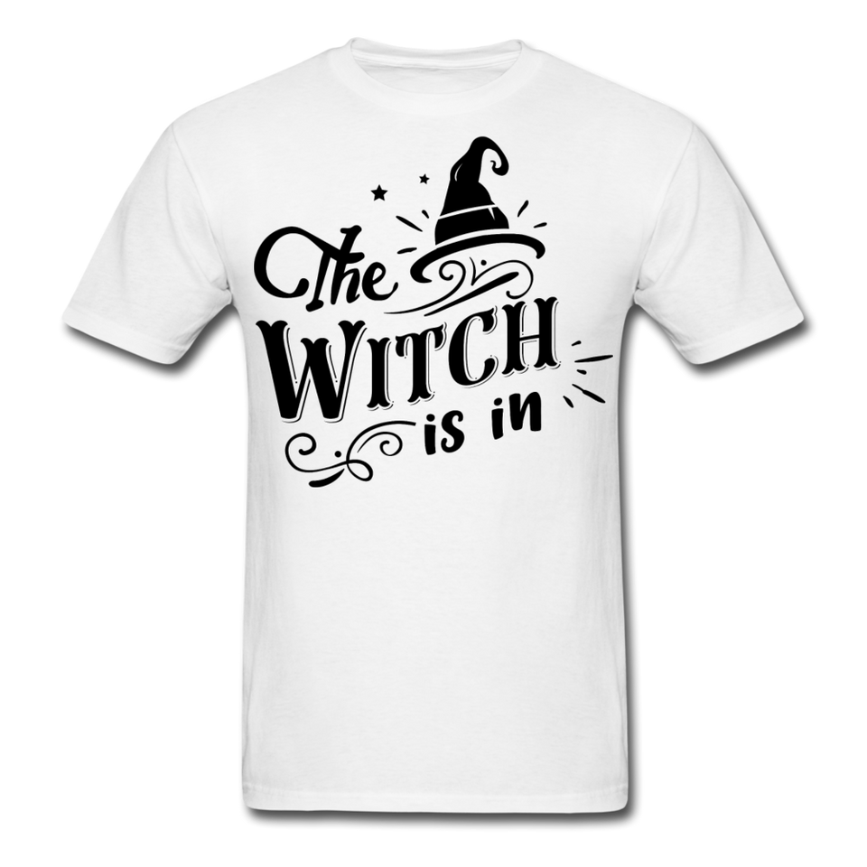 The witch is in shirt Funny Halloween T-Shirt - white