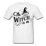 The witch is in shirt Funny Halloween T-Shirt - white