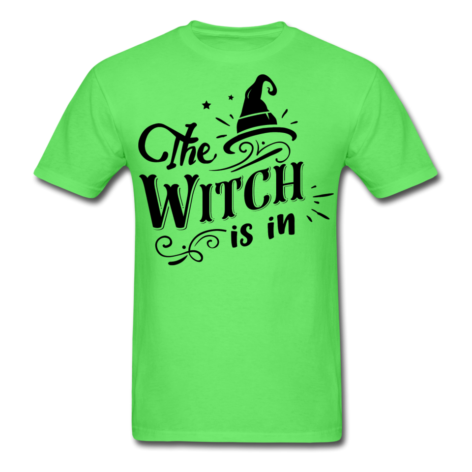 The witch is in shirt Funny Halloween T-Shirt - kiwi