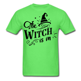 The witch is in shirt Funny Halloween T-Shirt - kiwi