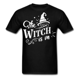 The witch is in shirt Funny Halloween T-Shirt - black