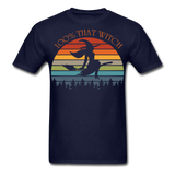 100% That witch shirt Cute Halloween Witch T-Shirt Size S-6XL - navy