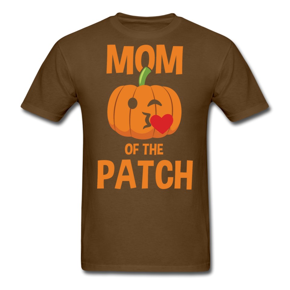 Happy Halloween Mom of the Patch shirt Halloween Family T-Shirt Size S-6XL - brown