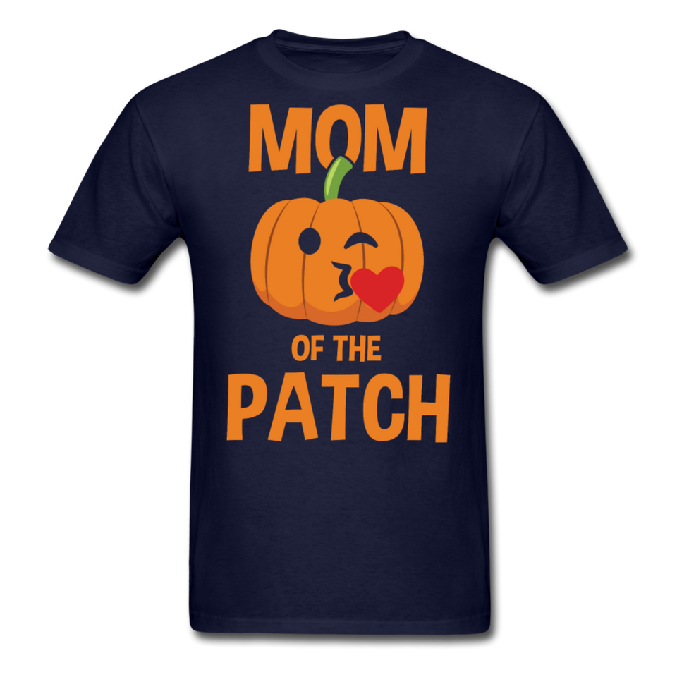 Happy Halloween Mom of the Patch shirt Halloween Family T-Shirt Size S-6XL - navy