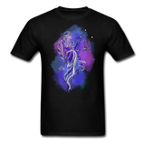 Libra Shirt September October Zodiac Sign Birthday Gift Astrology T-Shirt - black