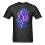 Libra Shirt September October Zodiac Sign Birthday Gift Astrology T-Shirt - heather black