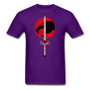 Fan Art Thunder Cats Sword shirt Vintage Cartoon Classic T-Shirt S-6XL - purple