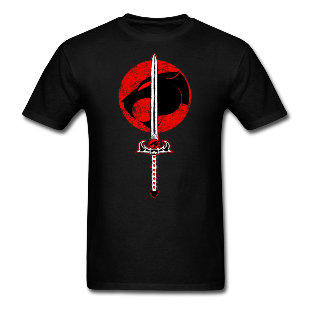Fan Art Thunder Cats Sword shirt Vintage Cartoon Classic T-Shirt S-6XL - black