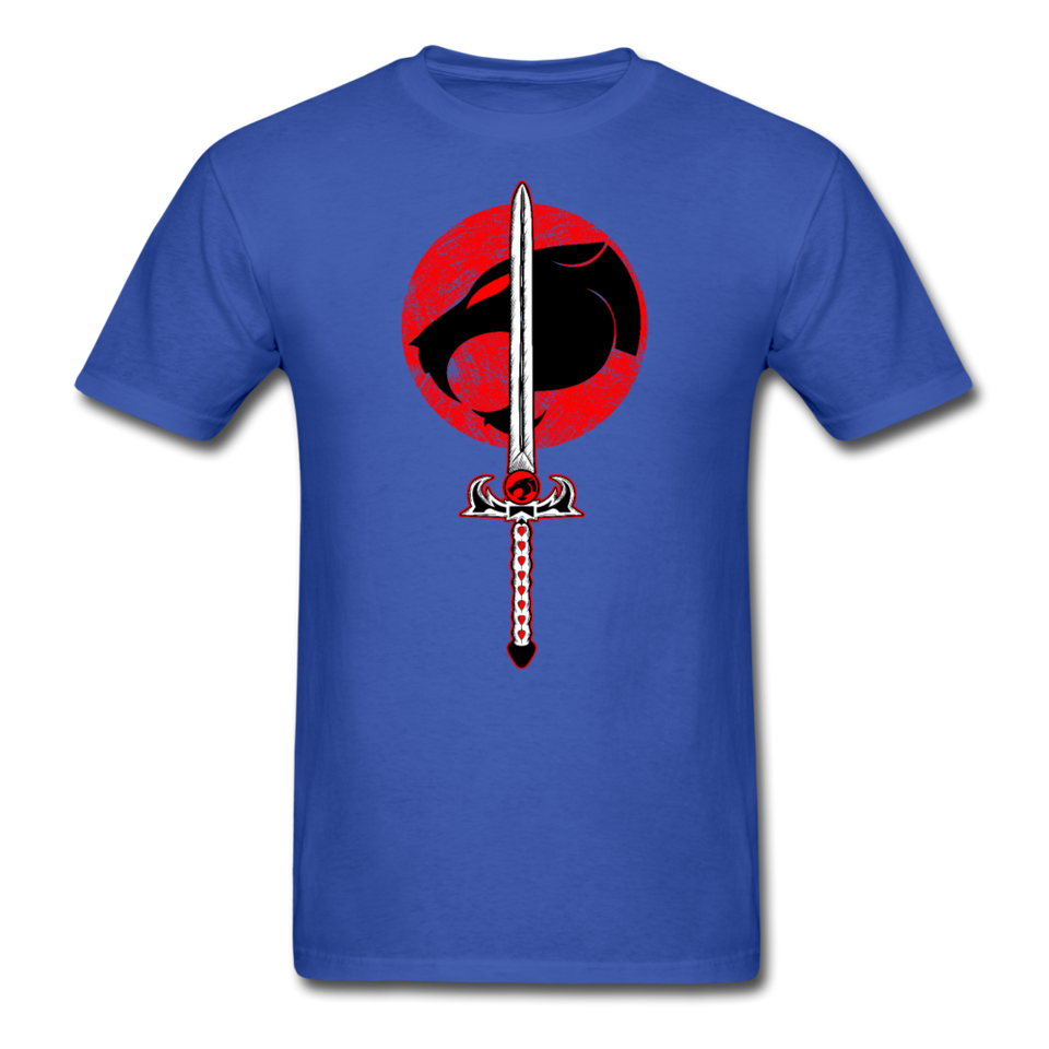 Fan Art Thunder Cats Sword shirt Vintage Cartoon Classic T-Shirt S-6XL - royal blue