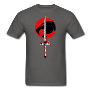 Fan Art Thunder Cats Sword shirt Vintage Cartoon Classic T-Shirt S-6XL - charcoal