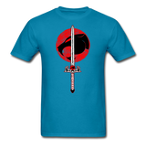 Fan Art Thunder Cats Sword shirt Vintage Cartoon Classic T-Shirt S-6XL - turquoise