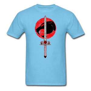 Fan Art Thunder Cats Sword shirt Vintage Cartoon Classic T-Shirt S-6XL - aquatic blue