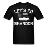 Let's Go Brandon shirt Anti Joe Biden Funny USA Political FJB T-shirt Size S-6XL - black