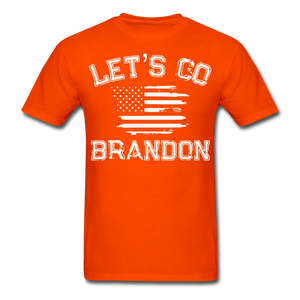 Let's Go Brandon shirt Anti Joe Biden Funny USA Political FJB T-shirt Size S-6XL - orange