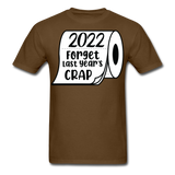 New Year 2022 shirt Funny new years eve Toilet Paper T-Shirt Size S-6XL - brown