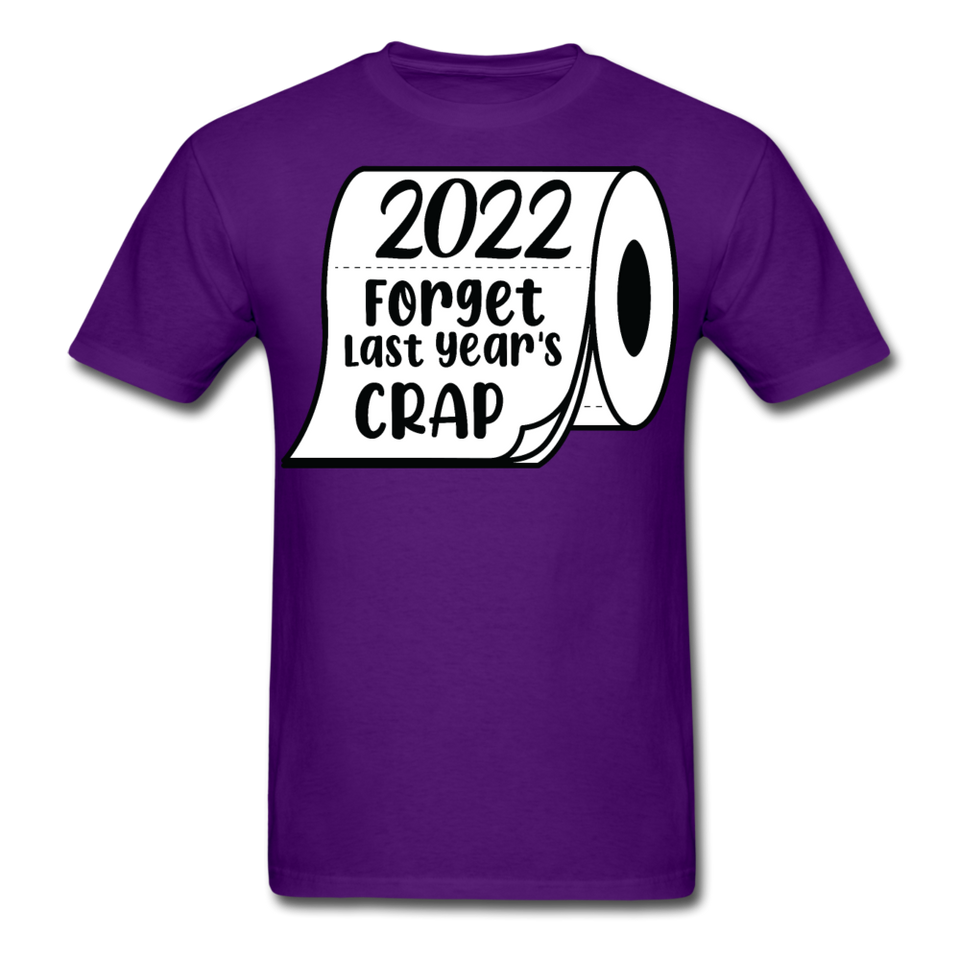New Year 2022 shirt Funny new years eve Toilet Paper T-Shirt Size S-6XL - purple