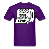 New Year 2022 shirt Funny new years eve Toilet Paper T-Shirt Size S-6XL - purple