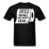 New Year 2022 shirt Funny new years eve Toilet Paper T-Shirt Size S-6XL - black