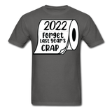 New Year 2022 shirt Funny new years eve Toilet Paper T-Shirt Size S-6XL - charcoal