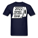 New Year 2022 shirt Funny new years eve Toilet Paper T-Shirt Size S-6XL - navy
