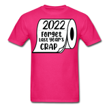 New Year 2022 shirt Funny new years eve Toilet Paper T-Shirt Size S-6XL - fuchsia