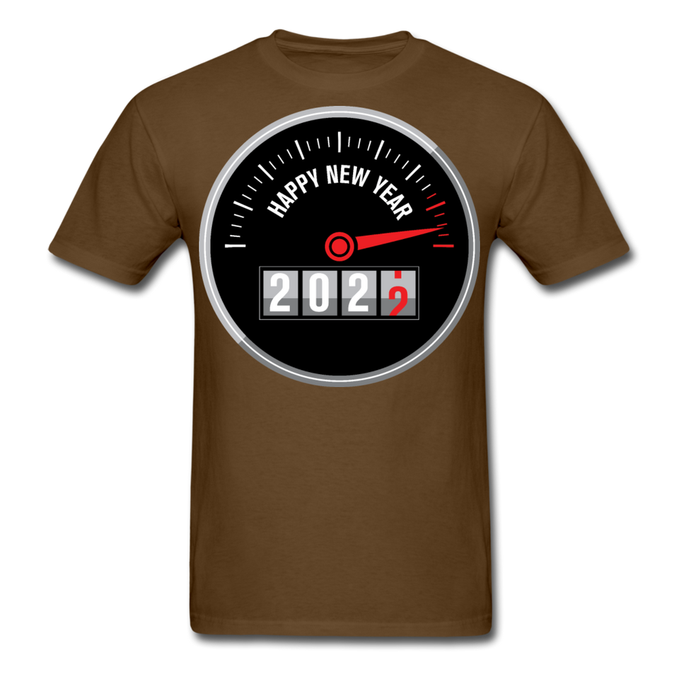 New Year 2022 shirt Funny new years eve car lovers costume gift T-Shirt S-6XL - brown
