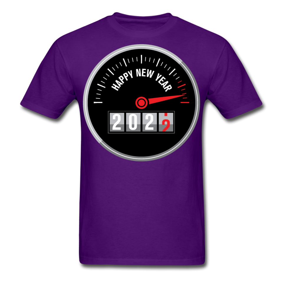 New Year 2022 shirt Funny new years eve car lovers costume gift T-Shirt S-6XL - purple