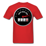New Year 2022 shirt Funny new years eve car lovers costume gift T-Shirt S-6XL - red