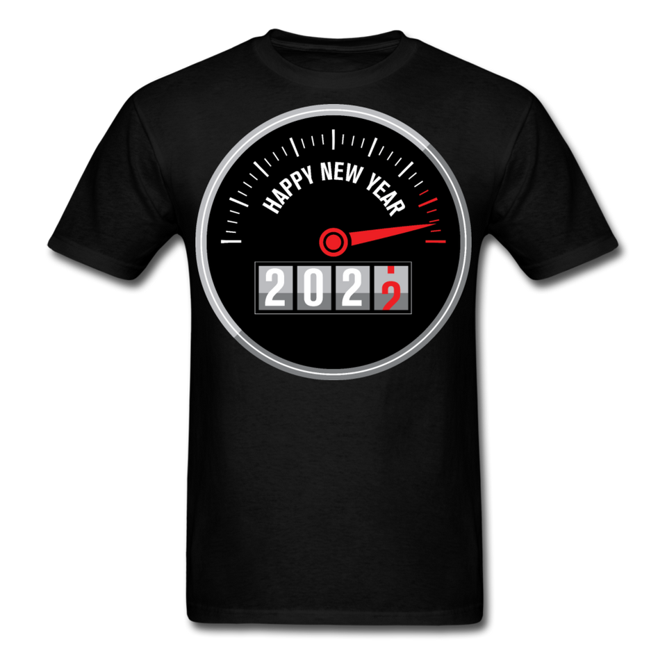 New Year 2022 shirt Funny new years eve car lovers costume gift T-Shirt S-6XL - black