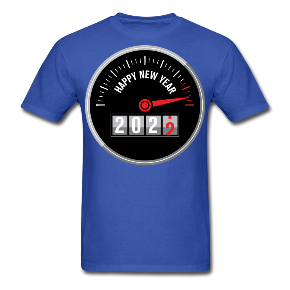 New Year 2022 shirt Funny new years eve car lovers costume gift T-Shirt S-6XL - royal blue