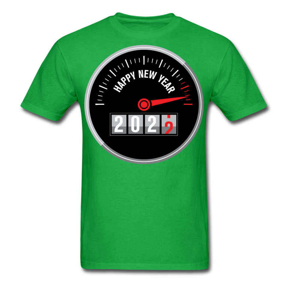 New Year 2022 shirt Funny new years eve car lovers costume gift T-Shirt S-6XL - bright green