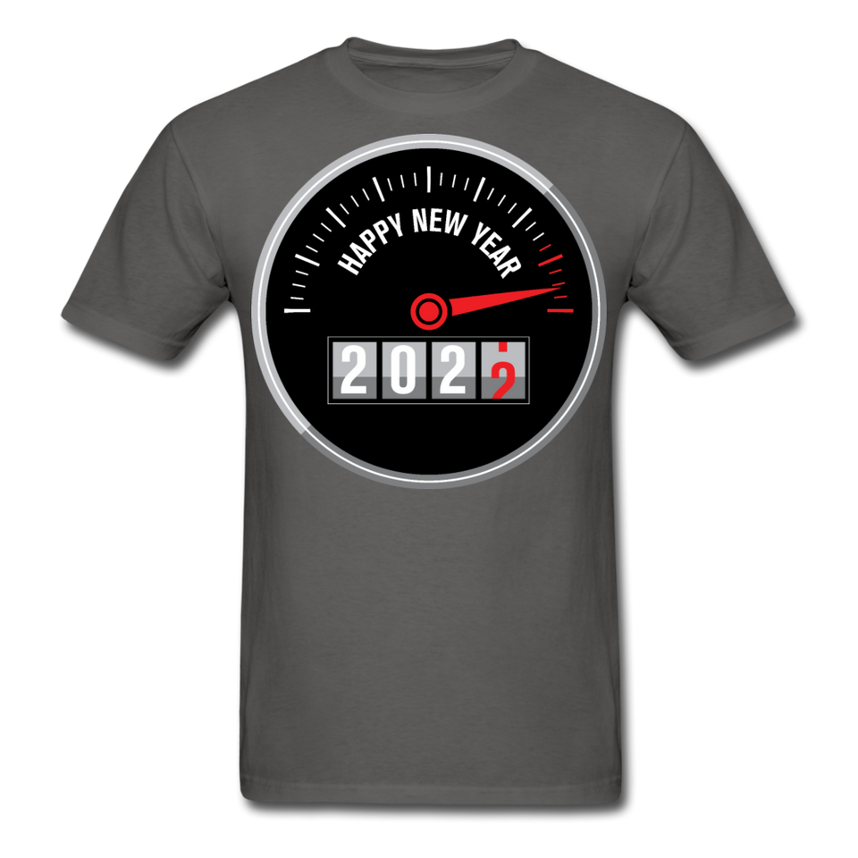 New Year 2022 shirt Funny new years eve car lovers costume gift T-Shirt S-6XL - charcoal