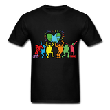 Keith Haring shirt Graphic Street Art T-Shirt - black