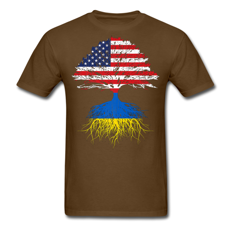 1 - brown